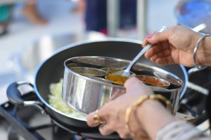 Smart Displays Offering Cooking Tutorials While You Cook